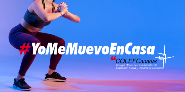 Imagen promocional de la campaña | Foto: COLEGIO OFICIAL DE PROFESIONALES DE EDUCACIÓN FÍSICA Y DEPORTE DE CANARIAS