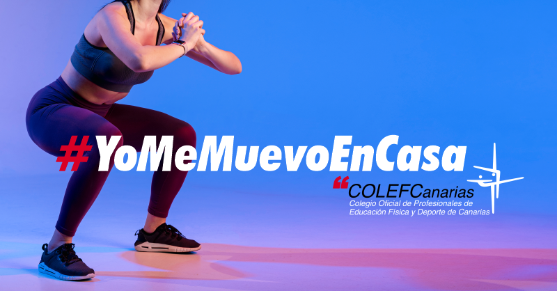 Imagen promocional de la campaña | Foto: COLEGIO OFICIAL DE PROFESIONALES DE EDUCACIÓN FÍSICA Y DEPORTE DE CANARIAS