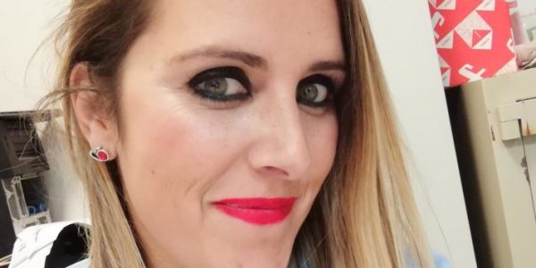 Noemí Naranjo, cajera de Hiperdino | Foto: NOEMÍ NARANJO