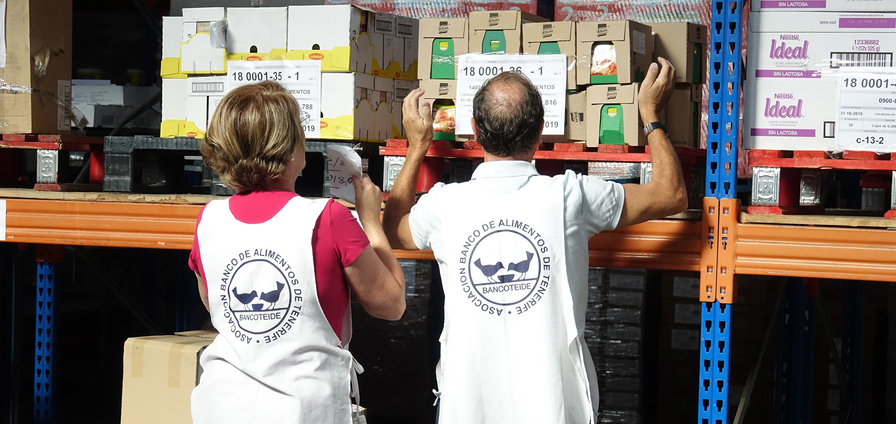 Banco de alimentos de Santa Cruz de Tenerife | Foto: AYUNTAMIENTO DE SANTA CRUZ DE TENERIFE