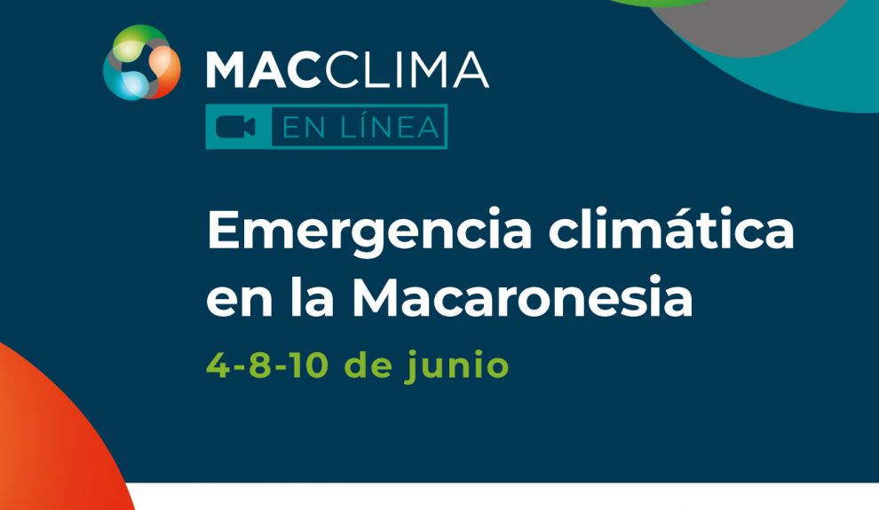Cartel Jornadas Emergencia climática en la Macaronesia
