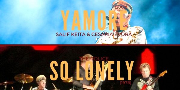 Salif Keita & Cesaria Évora y The Police | Composición: EL ESPEJO CANARIO