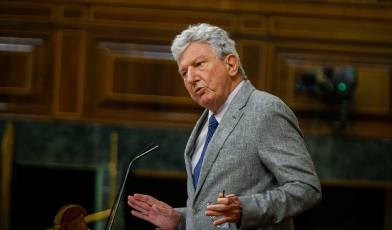 Pedro Quevedo durante un debate parlamentario | Foto: Congreso