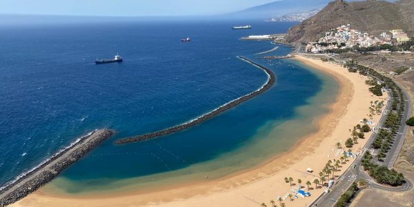 Playa de las Teresitas | Foto: AYUNTAMIENTO DE SANTA CRUZ DE TENERIFE