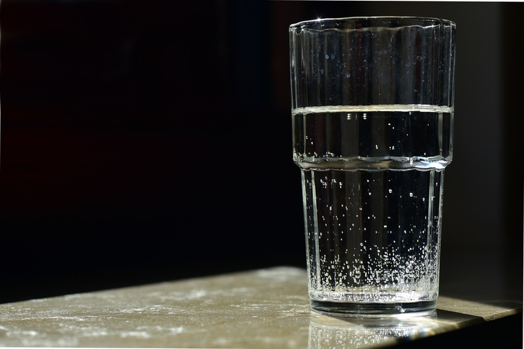 Vaso de agua | Foto: Pixabay