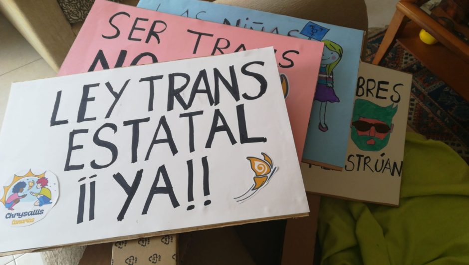 Carteles Ley Trans Estatal | Foto: CHRYSALLIS Carteles Ley Trans Estatal | Foto: CHRYSALLIS