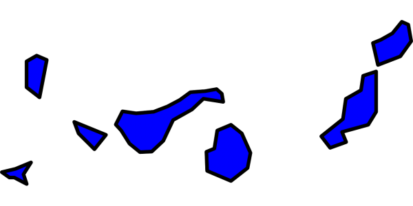 Mapa de Canarias