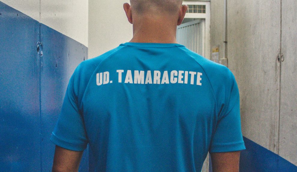 Jugador con la camisa del UD Tamaraceite | Foto: FACEBOOK UD TAMARACEITE