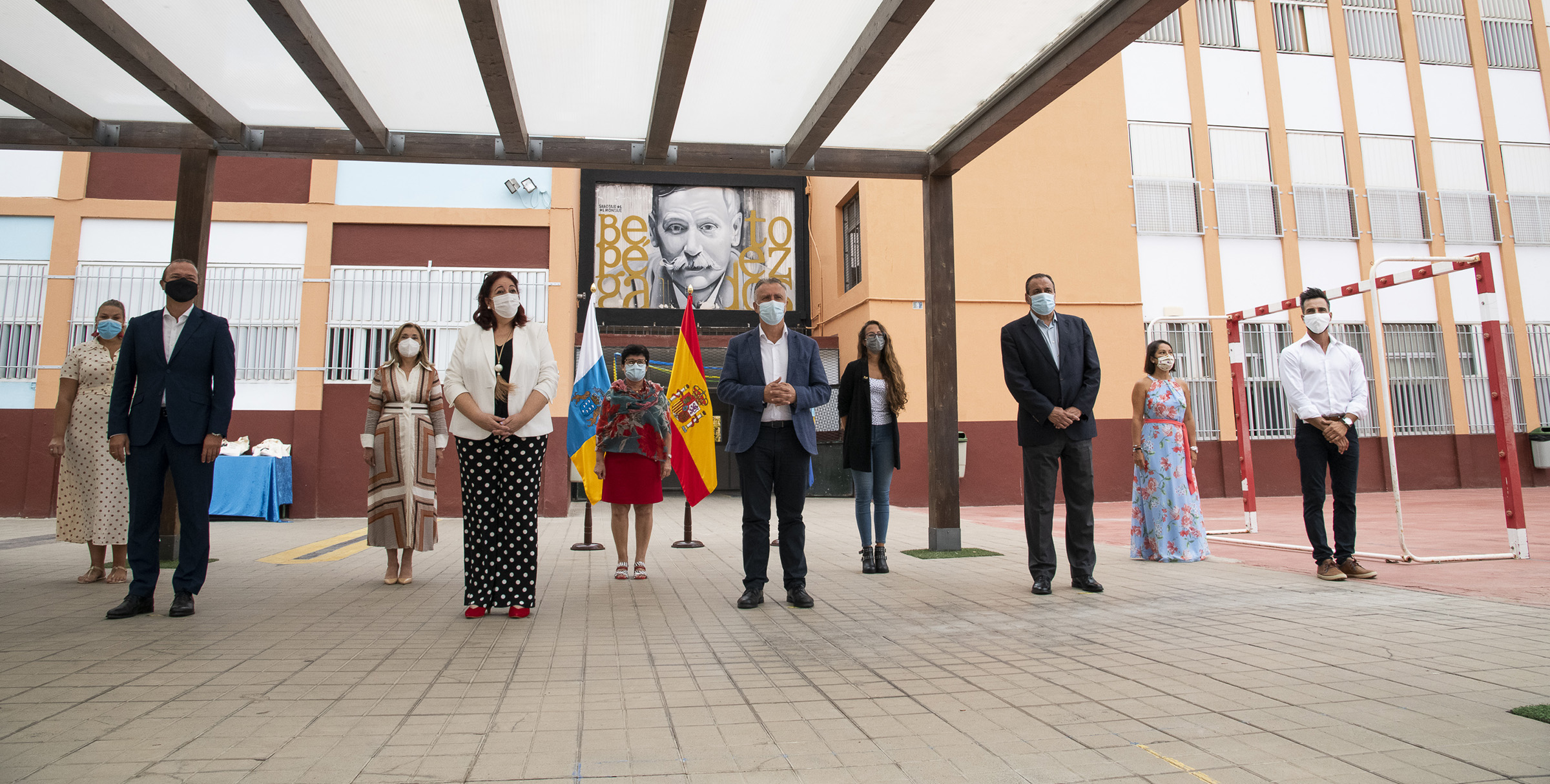Inauguración del curso escolar 2020/2021 | Foto: GOBIERNO DE CANARIAS Inauguración del curso escolar 2020/2021 | Foto: GOBIERNO DE CANARIAS