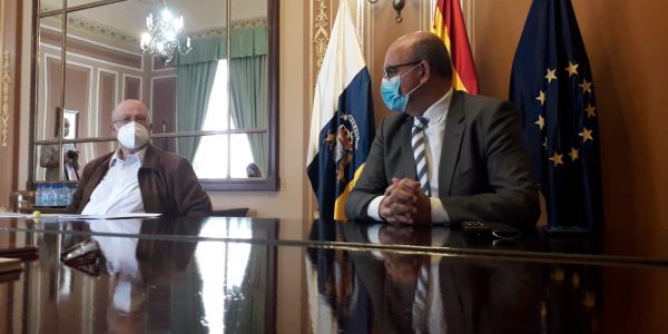 José Segura y Anselmo Pestana | Foto: DELEGACIÓN DEL GOBIERNO EN CANARIAS