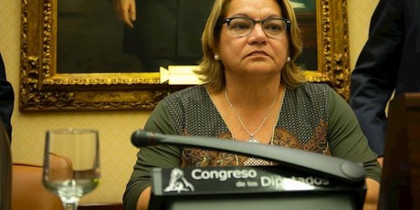 Meri Pita en el Congreso de los Diputados en 2020 | ARCHIVO