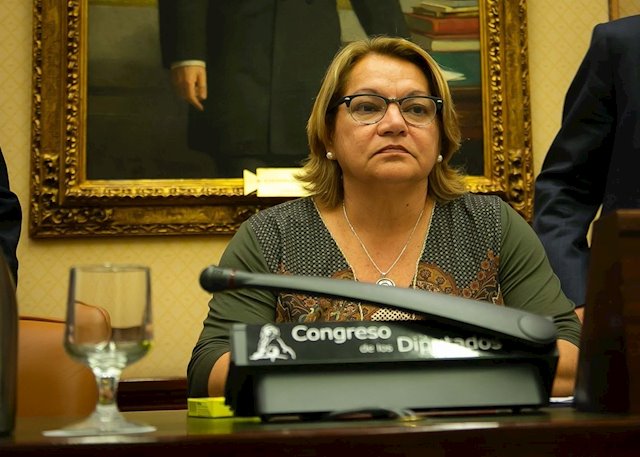 Meri Pita en el Congreso de los Diputados en 2020 | ARCHIVO