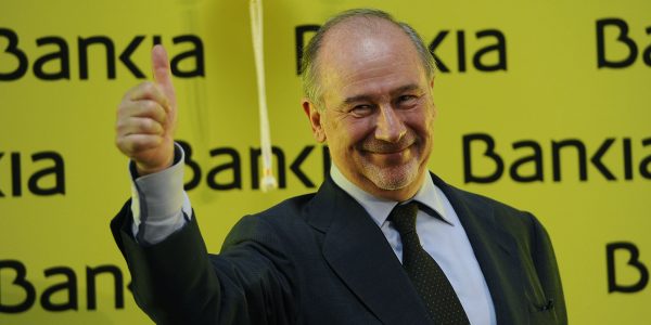 Rodrigo Rato en la salida a bolsa de Bankia | Foto: ARCHIVO TVE