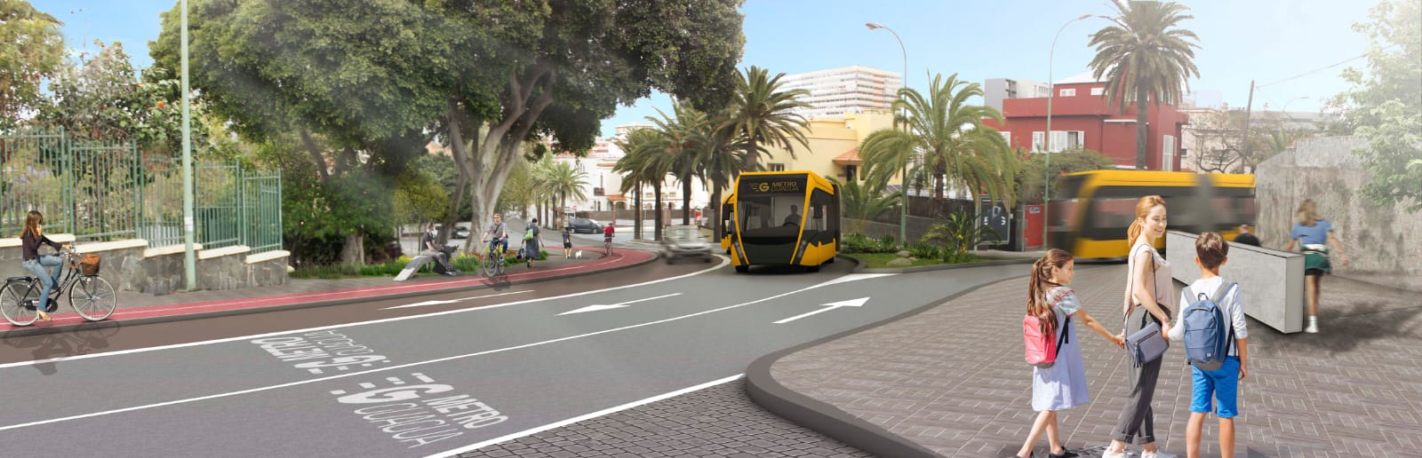 Infografía Metroguagua | Foto: AYUNTAMIENTO DE LAS PALMAS DE GRAN CANARIA Infografía Metroguagua | Foto: AYUNTAMIENTO DE LAS PALMAS DE GRAN CANARIA