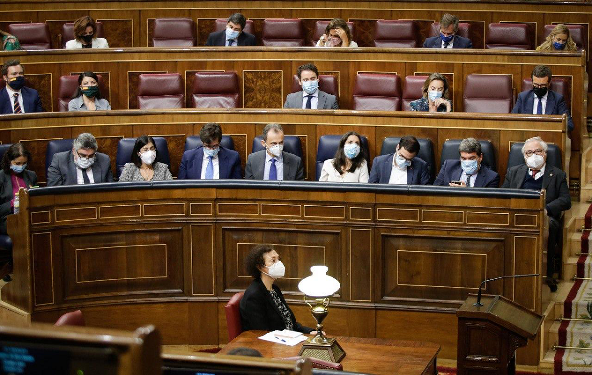 Diputados del PP en el hemiciclo durante la moción de censura | Foto: CONGRESO DE LOS DIPUTADOS Diputados del PP en el hemiciclo durante la moción de censura | Foto: CONGRESO DE LOS DIPUTADOS