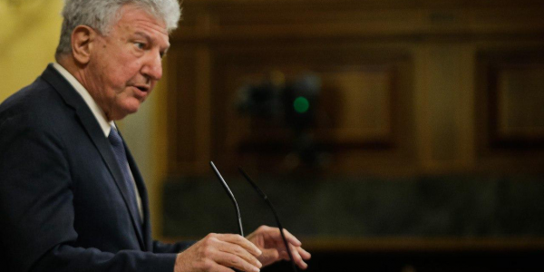 Pedro Quevedo durante su intervención del pasado miércoles | Foto: CONGRESO DE LOS DIPUTADOS