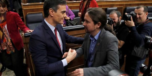 Pedro Sánchez y Pablo Iglesias | Foto: ARCHIVO TVE