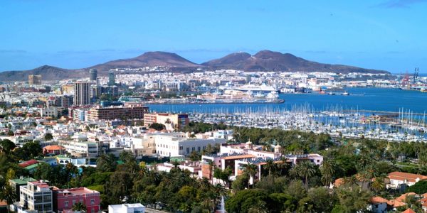 Panorámica de Las Palmas de Gran Canaria