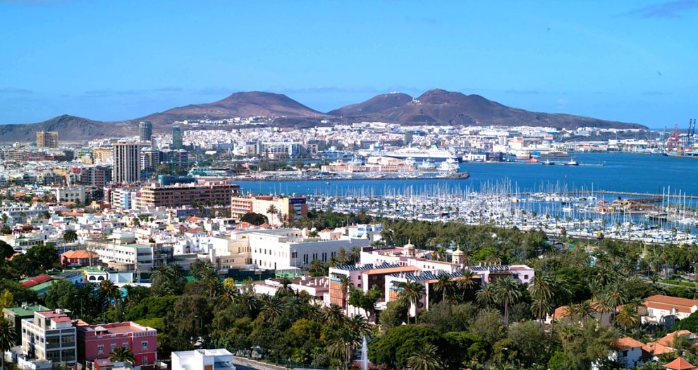 Panorámica de Las Palmas de Gran Canaria