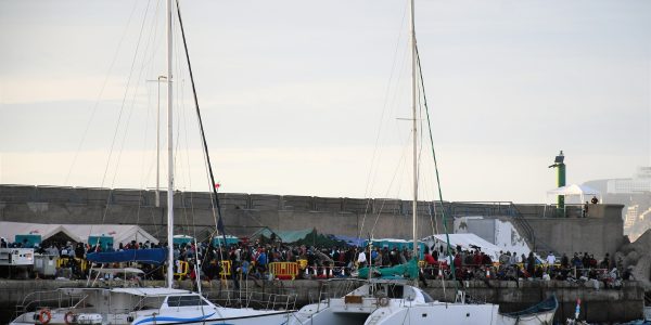 Situación del Muelle de Arguineguín a 12 de noviembre | Foto: AYUNTAMIENTO DE MOGÁN