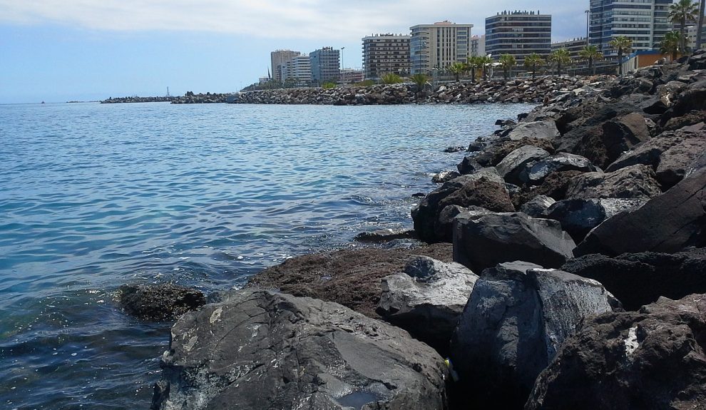 Vista desde el puerto de Las Palmas de Gran Canaria