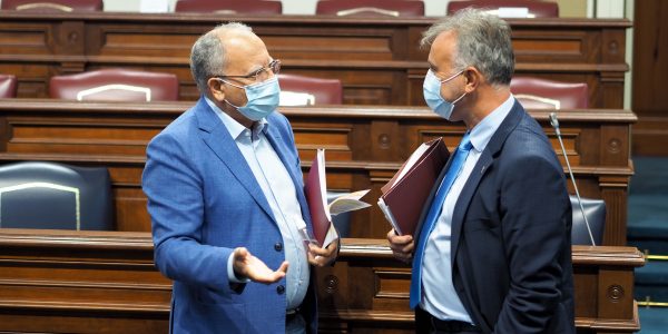 Casimiro Curbelo y Ángel Víctor Torres | Foto: GABINETE ASG