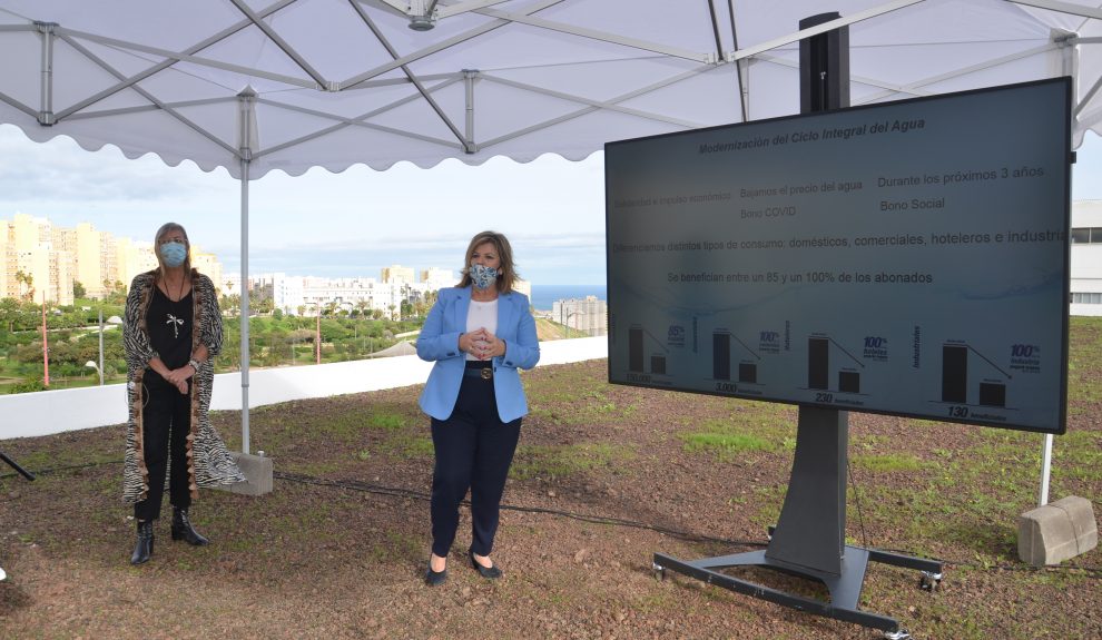 Mercedes Fernández Couto e Inmaculada Medina | Foto: AYUNTAMIENTO DE LAS PALMAS