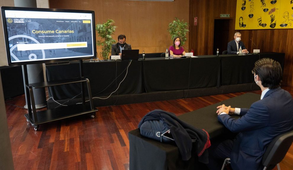 Presentación Consume Canarias | Foto: CONSEJERÍA TURISMO, INDUSTRIA Y COMERCIO DEL GOBIERNO DE CANARIAS