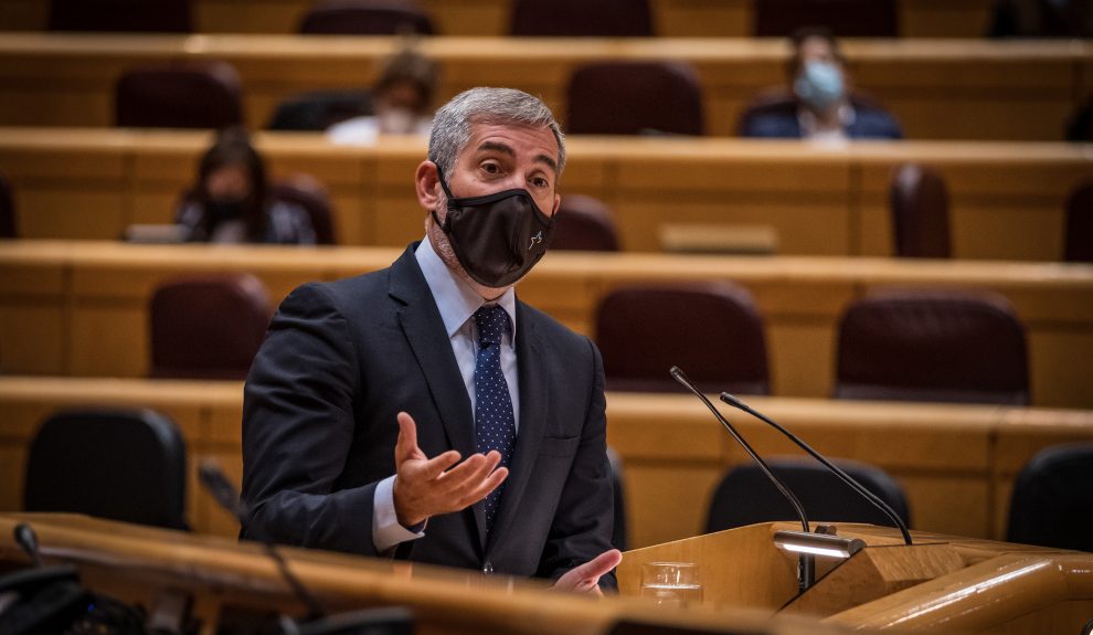 Fernando Clavijo en el Senado el pasado septiembre | COALICIÓN CANARIA