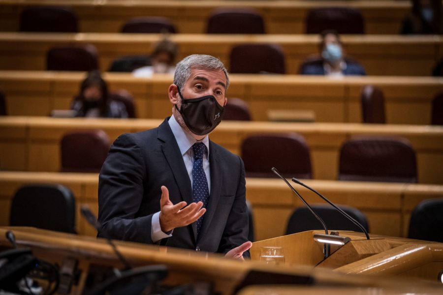 Fernando Clavijo en el Senado el pasado septiembre | COALICIÓN CANARIA