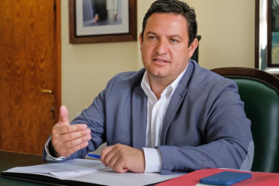 José Julián Mena el pasado diciembre | AYUNTAMIENTO DE ARONA José Julián Mena el pasado diciembre | AYUNTAMIENTO DE ARONA