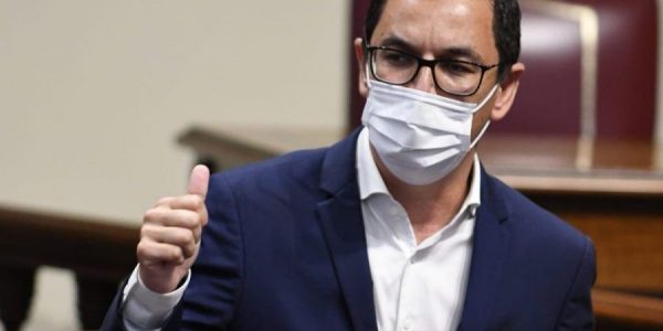Pablo Rodríguez en el Parlamento de Canarias | Foto: Coalición Canaria