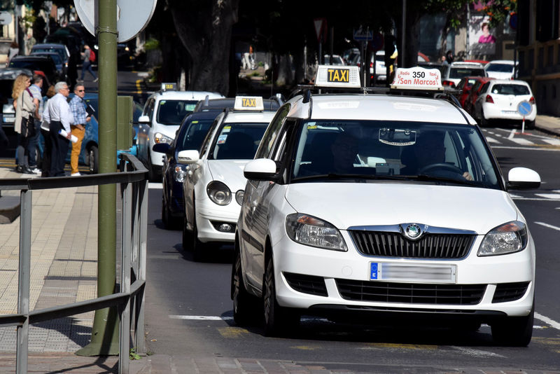 Taxistas de Santa Cruz de Tenerife