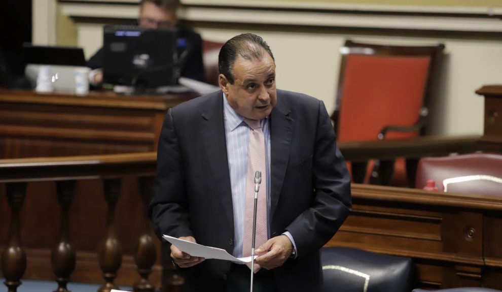 Blas Trujillo en el Parlamento de Canarias | CONSEJERÍA DE SANIDAD