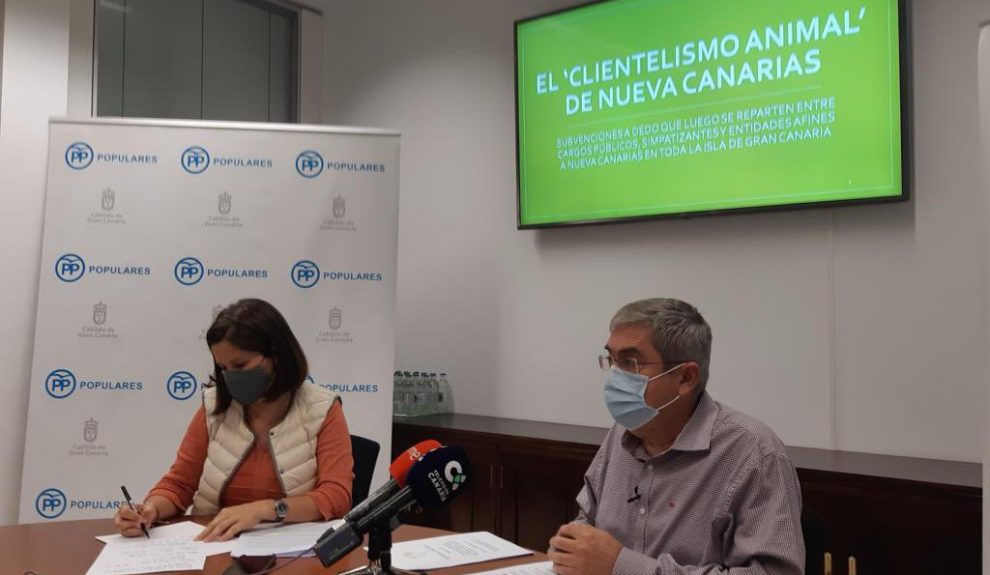 Marco Aurelio Pérez en rueda de prensa el pasado lunes | PP CABILDO DE GRAN CANARIA