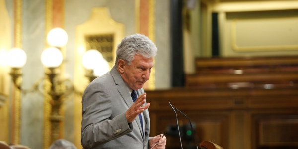 Pedro Quevedo el pasado junio en el Congreso de los Diputados | NUEVA CANARIAS