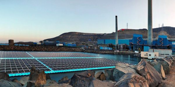 Proyección de la plataforma fotovoltaica en la desaladora Las Palmas III | EMALSA