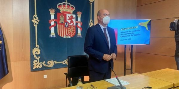 Anselmo Pestana el pasado febrero | DELEGACIÓN DE GOBIERNO