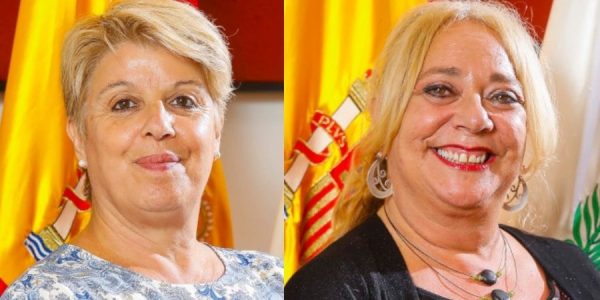 Carmen Guerra (izq.) y Beatriz Correas (dcha.) | EL ESPEJO CANARIO