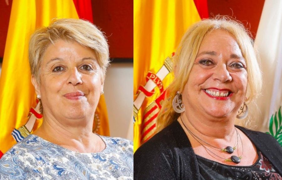 Carmen Guerra (izq.) y Beatriz Correas (dcha.) | EL ESPEJO CANARIO