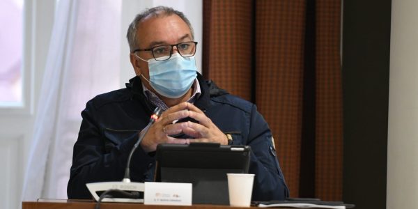 Luis campos en el Parlamento de Canarias el pasado febrero | NUEVA CANARIAS