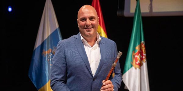Sergio Lloret, nombrado presidente del Cabildo, el pasado jueves | ASAMBLEAS MUNICIPALES DE FUERTEVENTURA