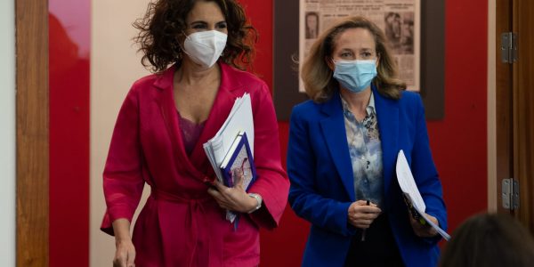 Las ministras de Hacienda y Economía entrando tras el Consejo de Ministros el pasado viernes | SECRETARÍA DE ESTADO DE COMUNICACIÓN