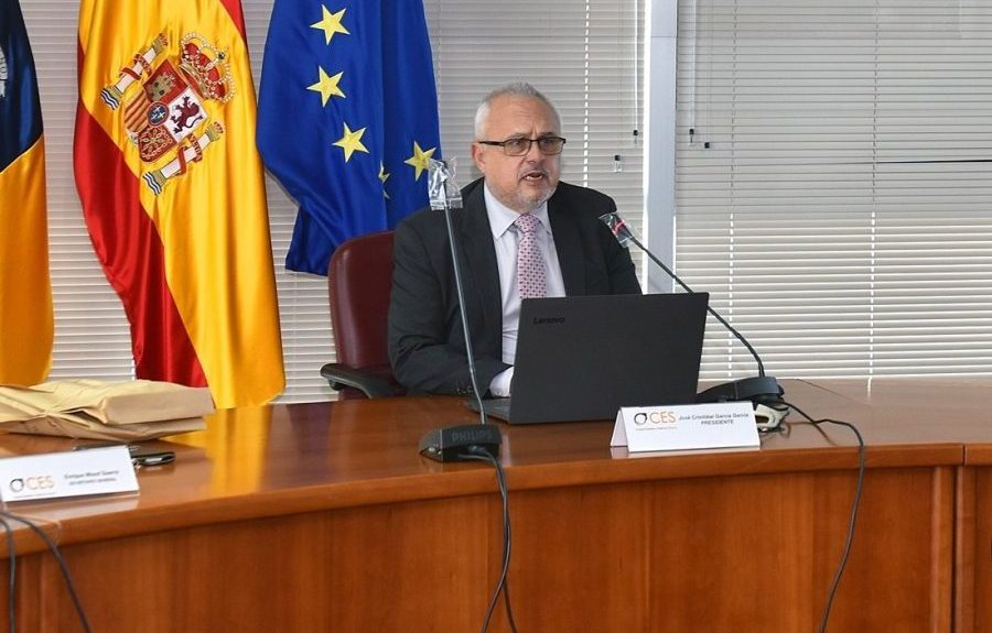 José Cristóbal García el pasado diciembre | CONFEDERACIÓN CANARIA DE EMPRESARIOS