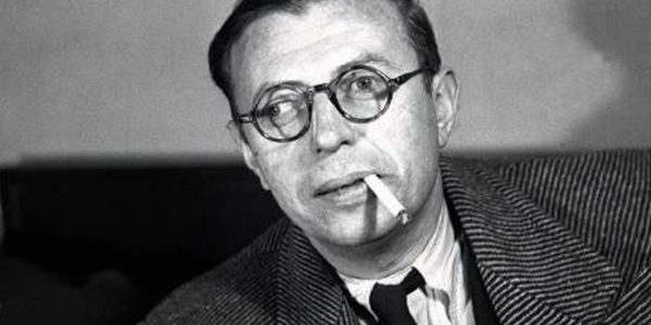 Jean Paul Sartre fumando | TVE