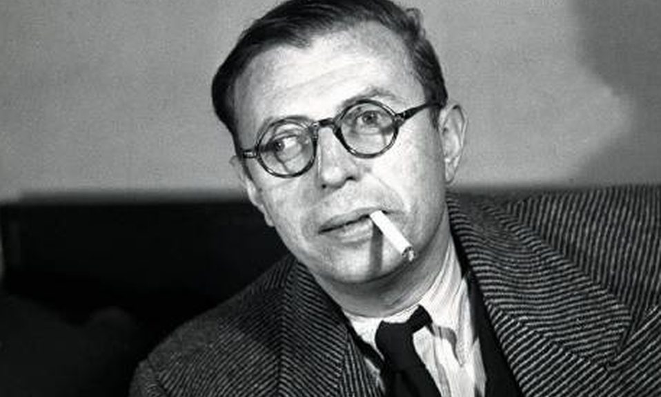 Jean Paul Sartre fumando | TVE