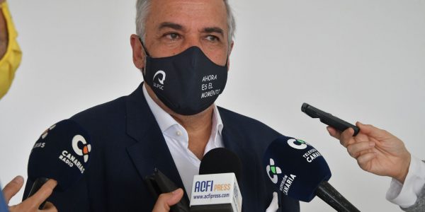 Lluis Serra Majem cuando ganó las elecciones a rector el pasado febrero | ULPGC