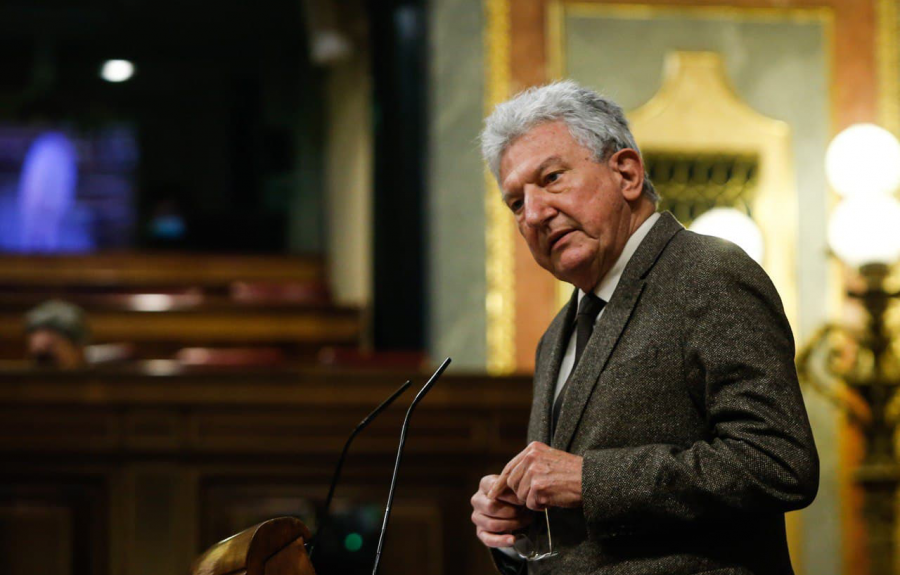 Pedro Quevedo en la tribuna del Congreso | Foto: CongresoLOS DIPUTADOS