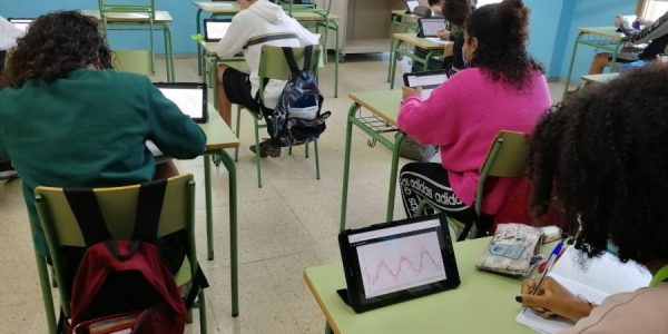 Alumnado en un aula de instituto | Foto: Gobierno de Canarias