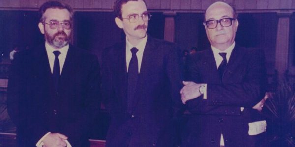 De izq. a dcha.: Félix Parra, Joaquín Sagaseta y Fernando Sagaseta | CEDIDA POR ANA SAGASETA